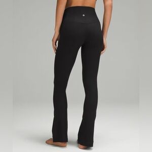 Lululemon Align Rib Mini-Flare Leggings Black